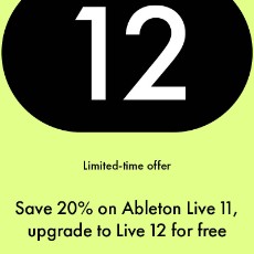 Ableton Live 11 Sellout Campaign