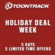 Toontrack Holiday Deal Week