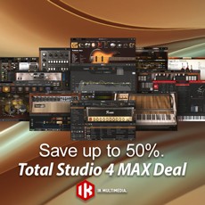 IK Multimedia: Total Studio 4 MAX Deal