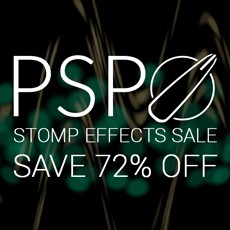 PSP Audioware: 72% Off Stomp Effects