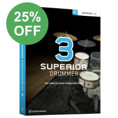 Toontrack - Superior Drummer 3 - 25% Off