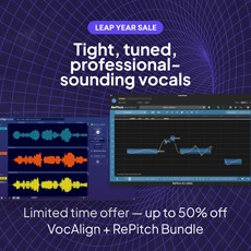 Synchro Arts: Up to 50% Off VocAlign