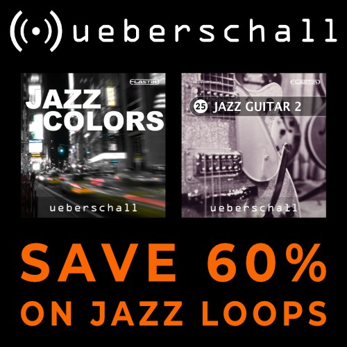 Ueberschall April Deal: 60% Off Jazz Loops