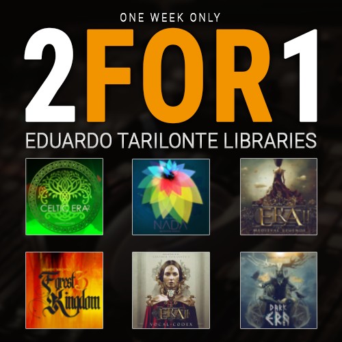 2-for-1 Sale on Eduardo Tarilonte Libraries