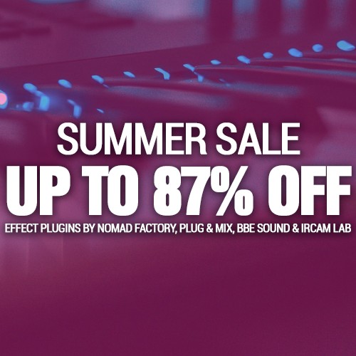 Plugin Summer Sale: Up to 87% Off