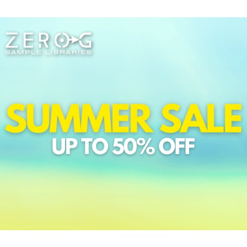 Zero-G Summer Sale: Up to 50% Off