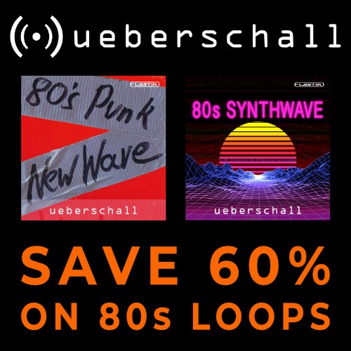 Ueberschall Monthly Deal: 60% Off 80s Loops