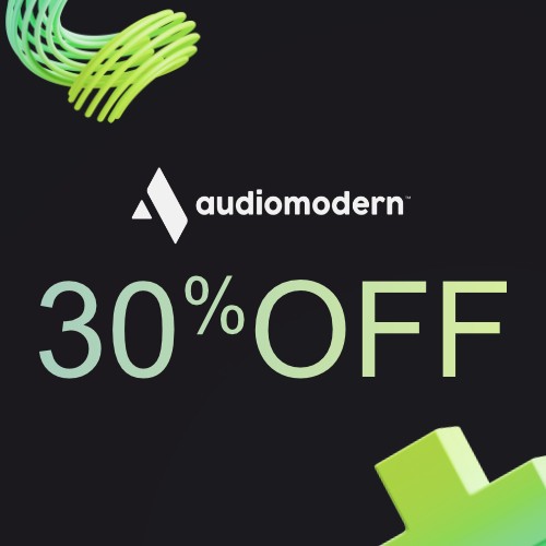 Audiomodern Spring Sale - 30% Off