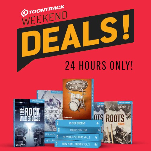 Toontrack Deal - 24 Hours Only