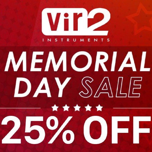Vir2 Instruments Memorial Day Sale 25% Off