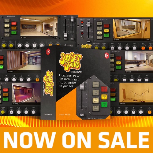 IK Multimedia - Sunset Sound Studio Reverb - 58% Off