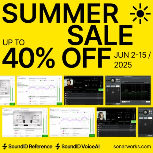 Sonarworks Summer Sale