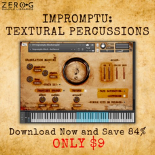 Exclusive Offer: 84% Off Impromptu Textural Percussion