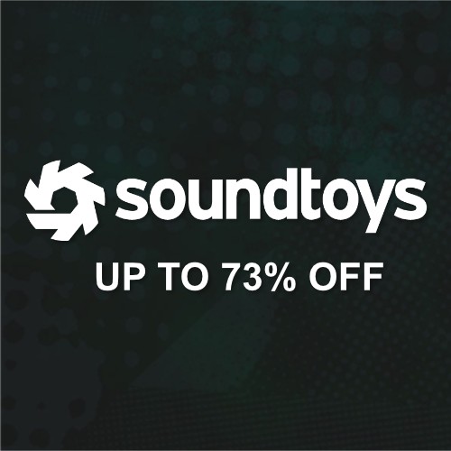 Soundtoys Flash Sale - Up to 73% Off