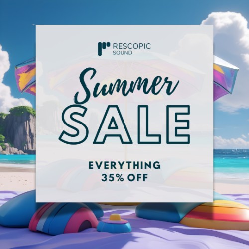 Rescopic Sound - Summer Sale -  35% Off