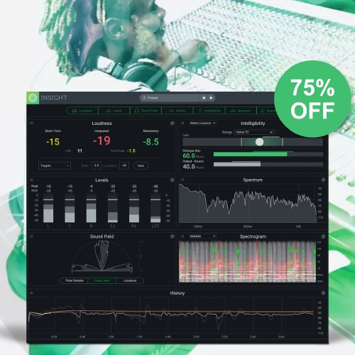 iZotope - Insight 2 - 75% Off