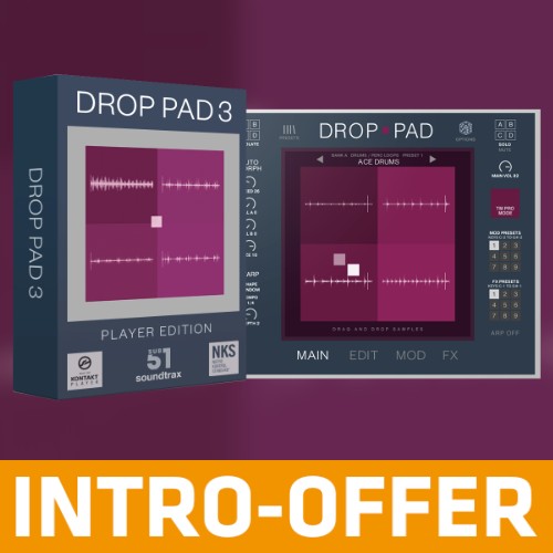 Soundtrax - Drop Pad 3 - Intro Offer