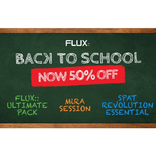Flux Back to School Sale 50% Off