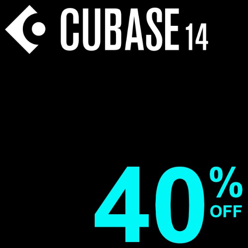 Steinberg - 40% Off Cubase