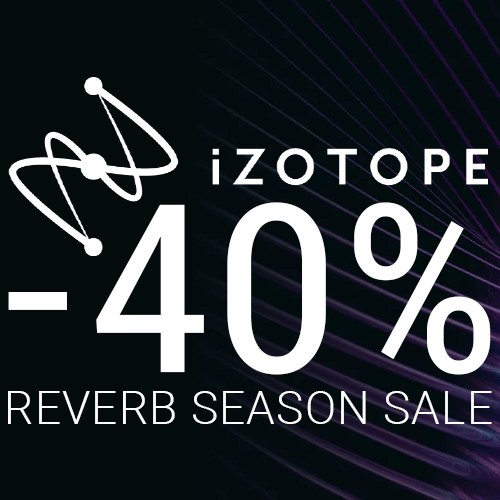 iZotope: Reverb Season Sale 40% Off