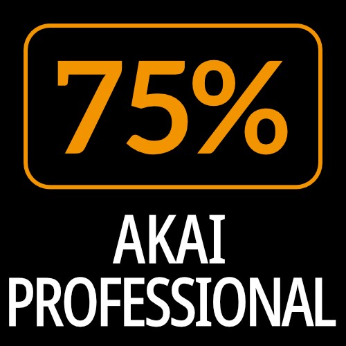 AKAI - 75% Off