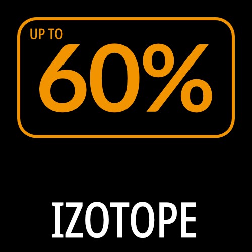 Deal iZotope - Up to 60% Off