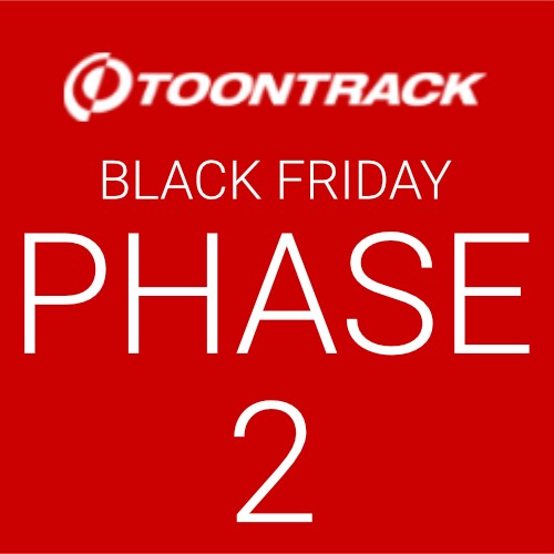 Deal Toontrack - Black Friday - Phase 2