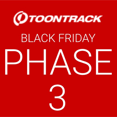 Deal Toontrack - Black Friday - Phase 3