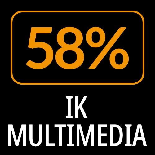 Deal IK Multimedia - 58% Off