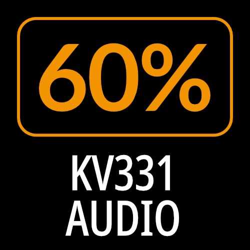 KV331 Audio - 60% Off