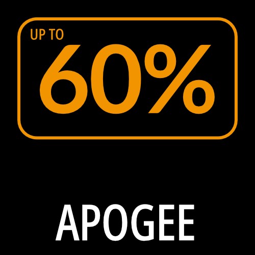 Apogee - Up to 60% Off