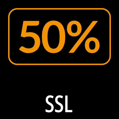 SSL - 50% Off