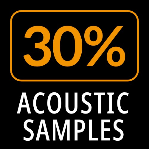 Acoustic Samples - 30% Off