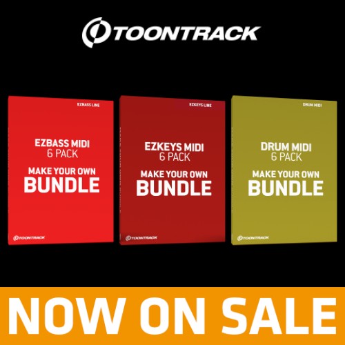 Toontrack - MIDI 6 Pack Sale