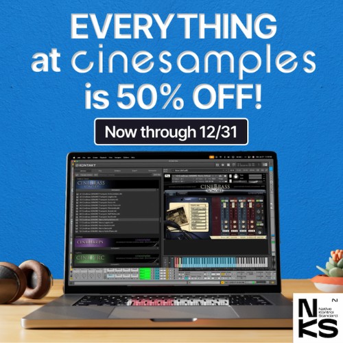 Cinesamples - 50% Off