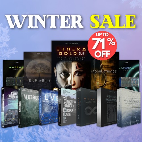 Zero-G Winter Sale - Up to 71% Off