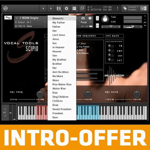 Bela D Media - Vocal Tools Scipio - Intro Offer