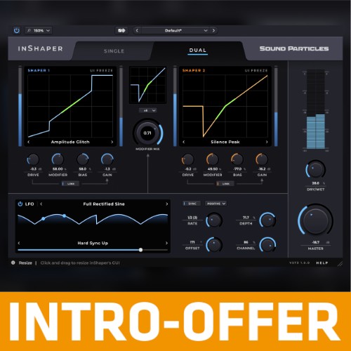 Sound Particles - inShaper - Intro Offer