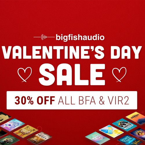 Deal Big Fish Audio - Valentines Day Sale