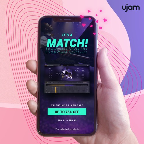 UJAM - Valentines Day Sale - Up to 75% Off