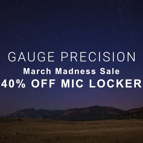 Gauge Precision - Mic Locker - 40% Off