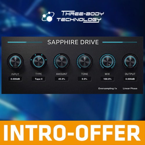 Three-Body-Technology - Sapphire Drive - Intro Offer