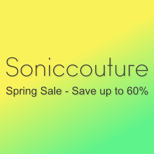 Soniccouture - Spring Sale - Up to 60% Off