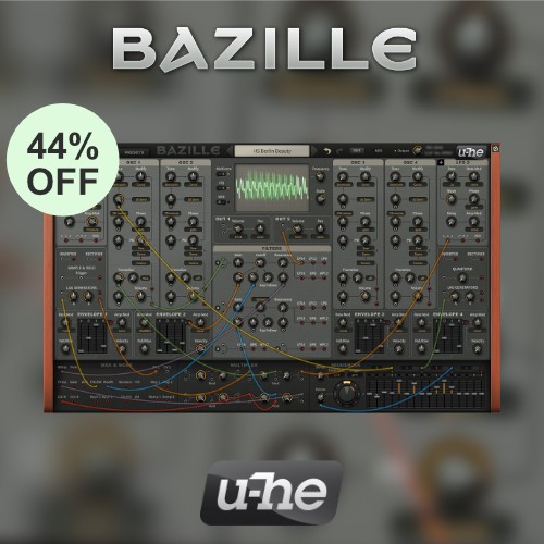 Exclusive Sale: U-He Bazille - 44% Off