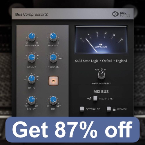 Deal SSL - Bus Compressor 2 - 87% Off