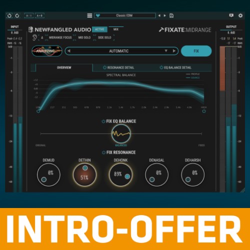 Deal Newfangled Audio - Fixate:Midrange - Intro Offer
