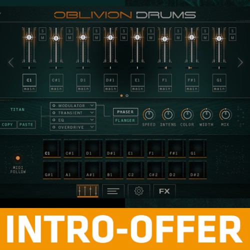 Heavyocity - Oblivion Drums - Intro Offer