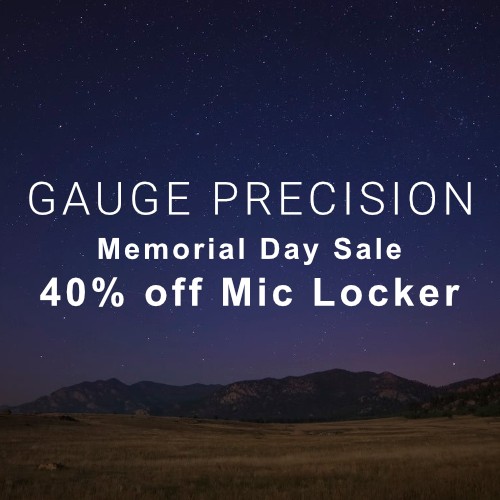 Deal Gauge Precision - Mic Locker - 40% Off
