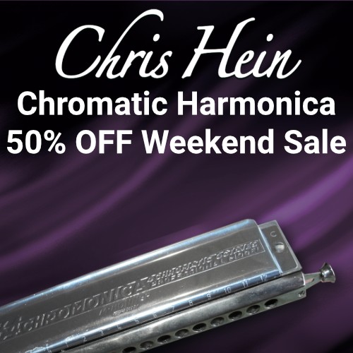 Chris Hein Flash Sale - 50% Off Harmonica