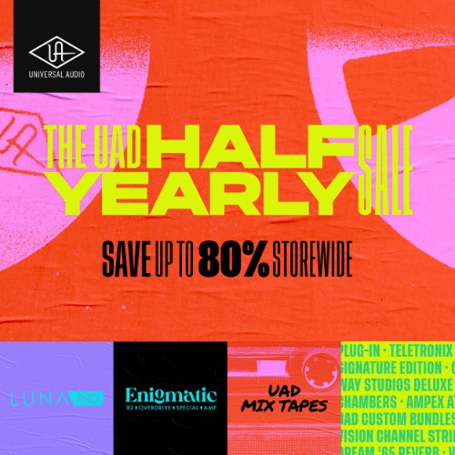 UAD Half-Year Sale - Up to 80% Off